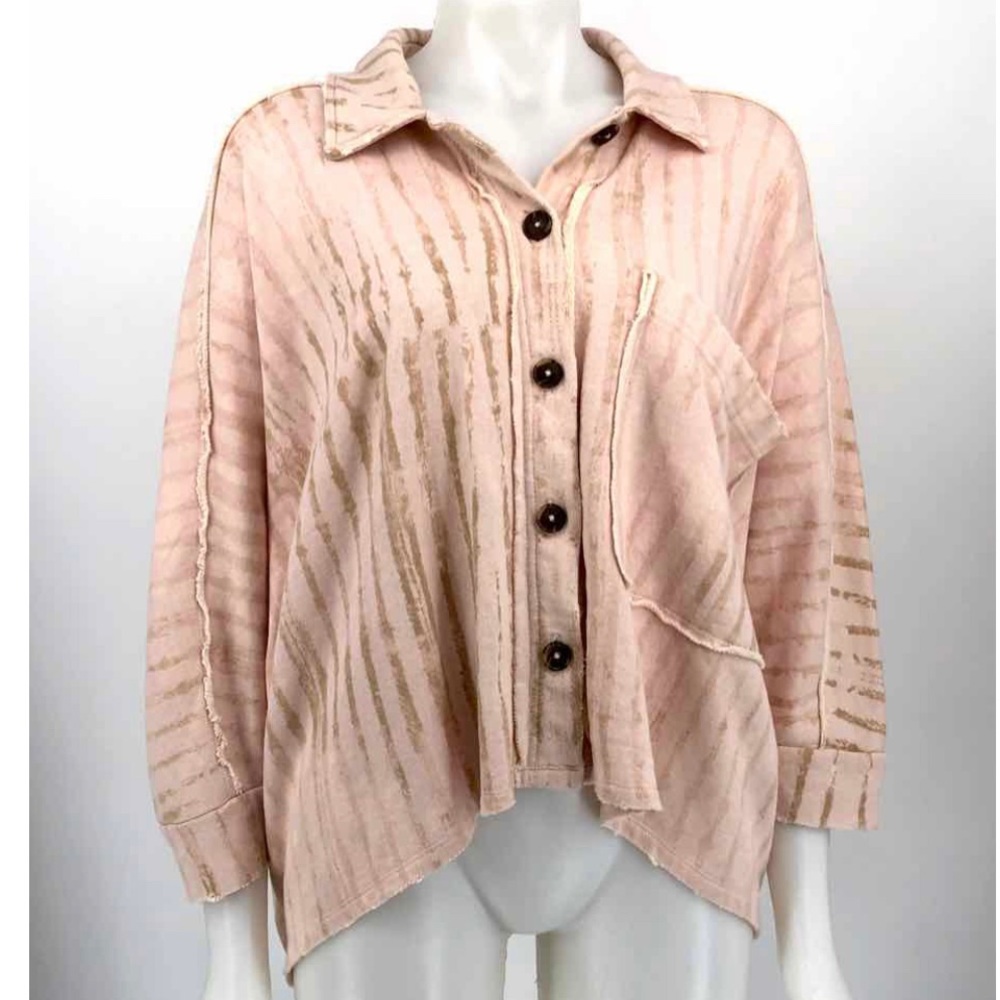 Free People We the Free button top Large